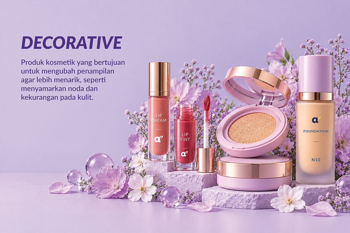 Maklon Kosmetik Dekoratif