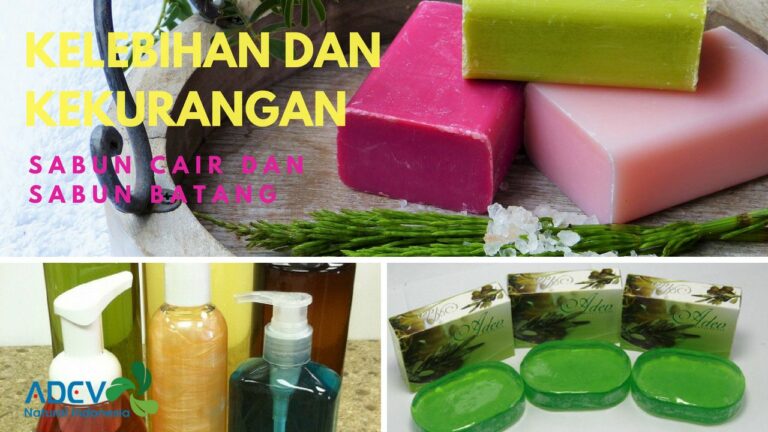 Kelebihan dan Kekurangan Sabun Mandi Cair Batang berdasarkan Fungsi Bahan pembuatan sabun