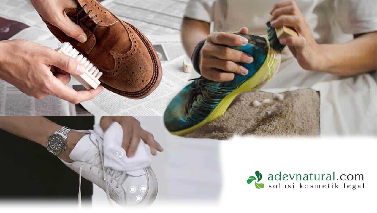 Cara Pemakaian Sabun Cuci Sepatu Bright