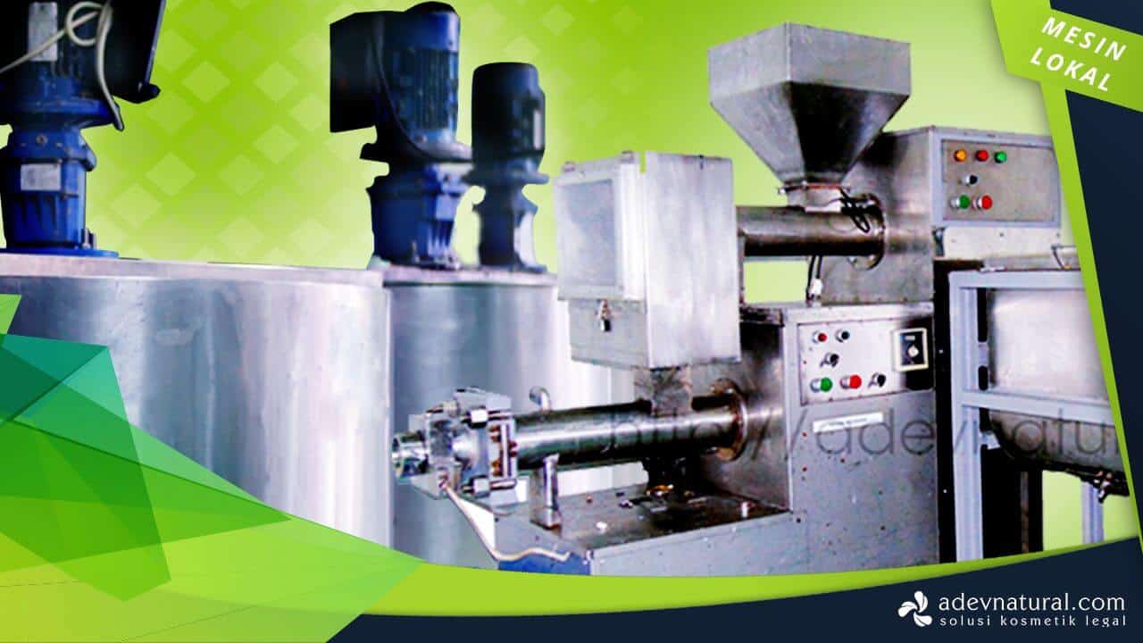 Mesin Produksi Sabun Buatan Lokal