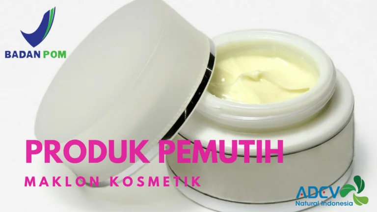 jasa maklon kosmetik pemutih wajah